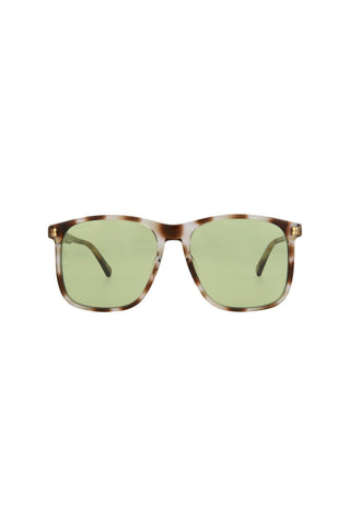Gucci GG1041S Bluish Grey Giraffe Spotted Havana Sunglasses