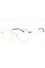 001 - Shiny Gold/Clear demo lens