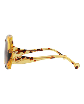 Gucci GG1235S Spotted Havana Sunglasses