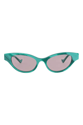 Gucci GG1298S Green Natural Mother of Pearl Sunglasses
