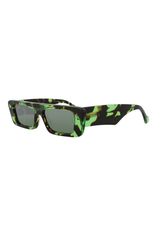 Gucci GG1331S Big Spotted Black + Green Havana Sunglasses
