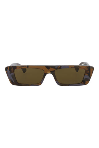 Gucci GG1331S Big Spotted Lilac + Brown Havana Sunglasses