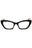 004 - Shiny solid black/Vibrant Red
