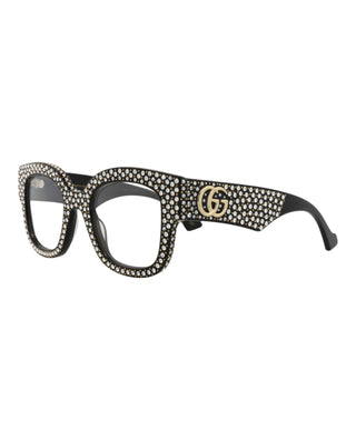 Gucci GG1423S Black w/strass + studs Sunglasses
