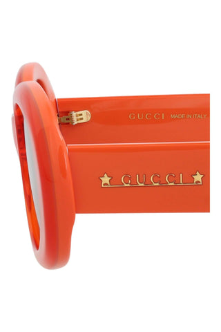 Gucci GG1587S Glossy Orange Sunglasses