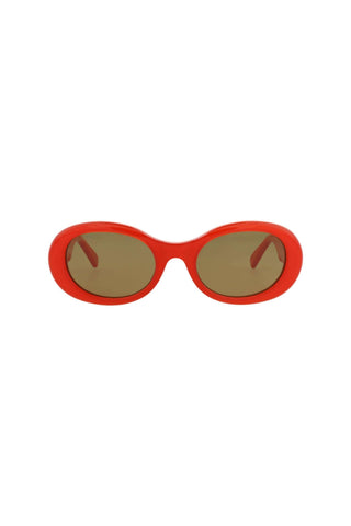 Gucci GG1587S Glossy Orange Sunglasses