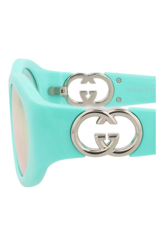Gucci GG1662SA Vivid Green Sunglasses