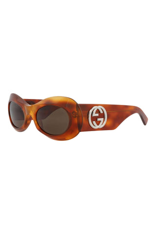 Gucci GG1696S Blonde Havana Sunglasses