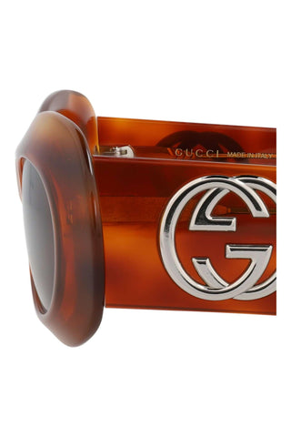 Gucci GG1696S Blonde Havana Sunglasses