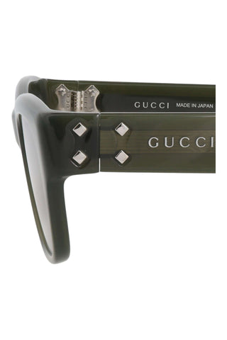 Gucci GG1706S OPAL OLIVE GREEN Sunglasses