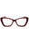 004 - BURGUNDY / Clear demo lens