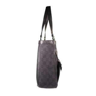 Gucci Handbag Black Abbey Tote Double-Handle Shopping Bag (GG1803)-AmbrogioShoes