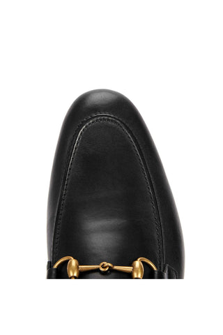 Gucci Jordaan Leather Loafers Black 406994 (GGM1710)