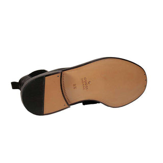 Gucci Men's Shoes Horsebit Moccasin Black Boots (GGM3001)-AmbrogioShoes