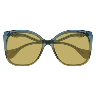 Gucci Rectangle-Frame Acetate / Acetate Sunglasses GG1010S-003 Women's-AmbrogioShoes