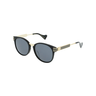 Gucci Round-Frame Acetate Sunglasses GG0586SA Unisex Unisex-AmbrogioShoes