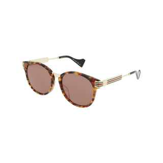 Gucci Round-Frame Acetate Sunglasses GG0586SA-AmbrogioShoes