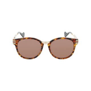Gucci Round-Frame Acetate Sunglasses GG0586SA-AmbrogioShoes