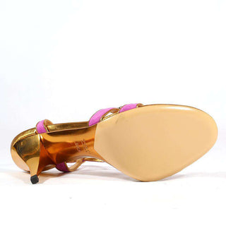 Gucci Womens Shoes Evening Pink Sandals (KGGW1502)-AmbrogioShoes