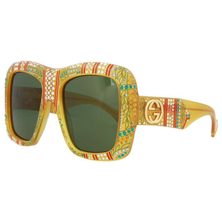 Gucci Square-Frame Acetate Sunglasses GG0498S-004 Women's-AmbrogioShoes