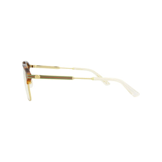 Gucci Square -Frame Metal Sunglasses GG0241S-AmbrogioShoes