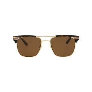 Gucci Square -Frame Metal Sunglasses GG0287S-AmbrogioShoes