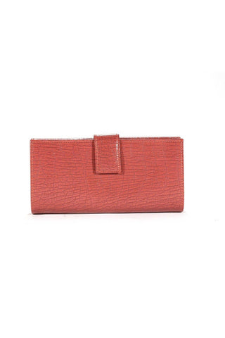 Gucci Wallet Women's large leather Checkbook Style Mauve 231841