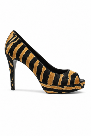 Gucci Women's Nappa Charlotte Pony Animalier Pumps (GGW3201)