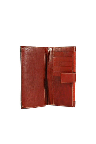 Gucci Women's Wallet Large GG logo fabric & leather Checkbook Red 231839
