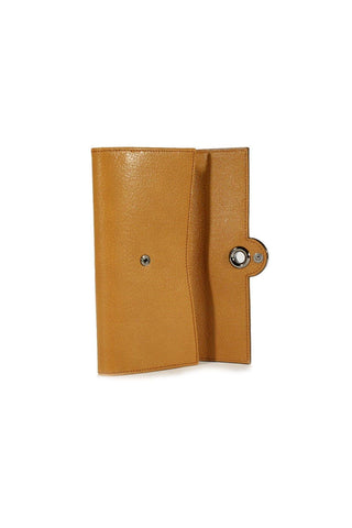 Gucci Women's Wallet Large leather Checkbook style Camel 231835