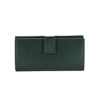 Gucci Women's Wallet Leather Large Check Book Forest Green 231843-AmbrogioShoes