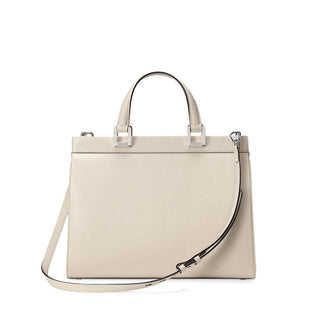 Gucci Zumi Womens White Full Grain Calf-Skin Leather Shoulder Bag (GG2054)-AmbrogioShoes