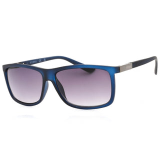 Guess Factory GF0191 Sunglasses matte blue / gradient smoke-AmbrogioShoes
