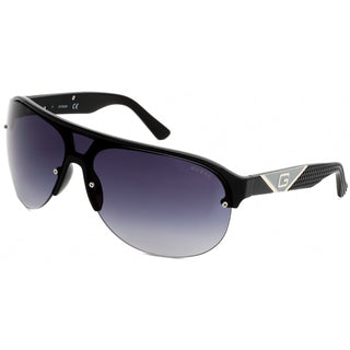 Guess Factory GF5066 Sunglasses shiny black / gradient smoke-AmbrogioShoes