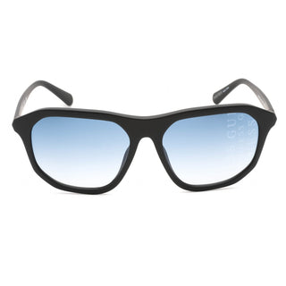 Guess GU00057 Sunglasses Matte Black / Gradient Blue-AmbrogioShoes