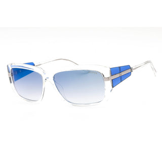 Guess GU00090 Sunglasses Crystal/other / Blue Mirror Women's-AmbrogioShoes