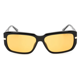 Guess GU00090 Sunglasses Shiny Black / Brown-AmbrogioShoes