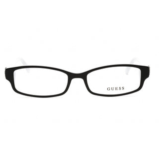Guess GU2526 Eyeglasses Black/Crystal / Clear Lens-AmbrogioShoes