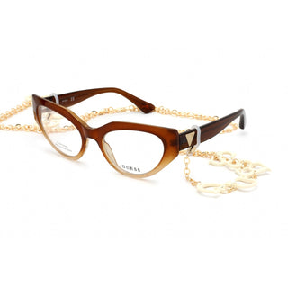 Guess GU2853 Eyeglasses Light Brown/other / Clear Lens-AmbrogioShoes