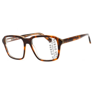Guess GU50073 Eyeglasses Dark Havana / Clear Lens-AmbrogioShoes