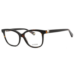 Guess GU5220 Eyeglasses Dark Havana / Clear Lens-AmbrogioShoes