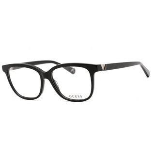 Guess GU5220 Eyeglasses Shiny Black / Clear Lens-AmbrogioShoes