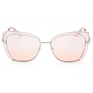 Guess GU7633 Sunglasses shiny pink / bordeaux mirror Women's-AmbrogioShoes