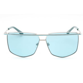 Guess GU7851 Sunglasses Shiny Light Nickeltin / Blue-AmbrogioShoes