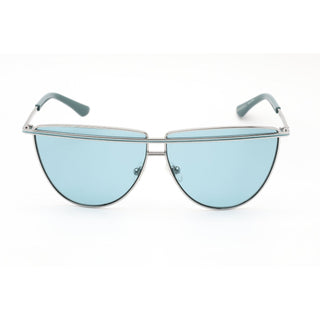 Guess GU7852 Sunglasses Shiny Light Nickletin / Blue Women's-AmbrogioShoes