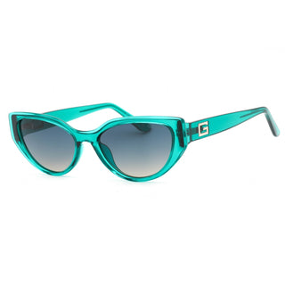 Guess GU7910 Sunglasses Shiny Dark Green / Gradient Green Women's-AmbrogioShoes
