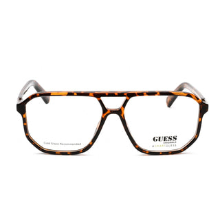 Guess GU8252 Eyeglasses Dark havana/Clear demo lens Unisex Unisex-AmbrogioShoes