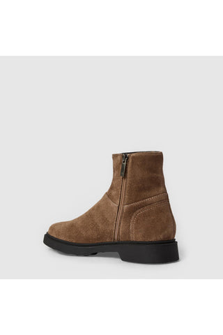 Aquatalia Hermione suede ankle boot in Amaretto - view 4