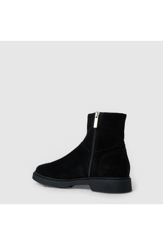 Aquatalia Hermione suede ankle boot in Black - view 4