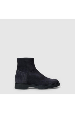 Aquatalia Hermione suede ankle boot in Navy - view 1